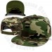 Baseball Camouflage Cap Snapback Hat Tactical Hip Hop CAMO Blank Flat Visor Brim  eb-05724749